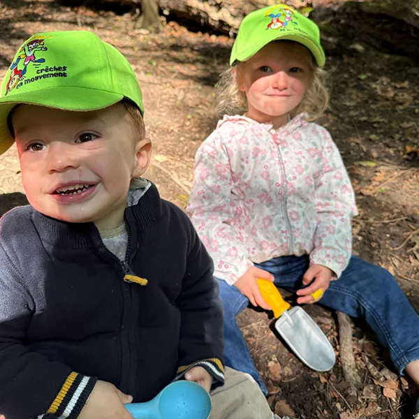 La Crèche Les Petits Acrobates de Lausanne - sortie en forêt