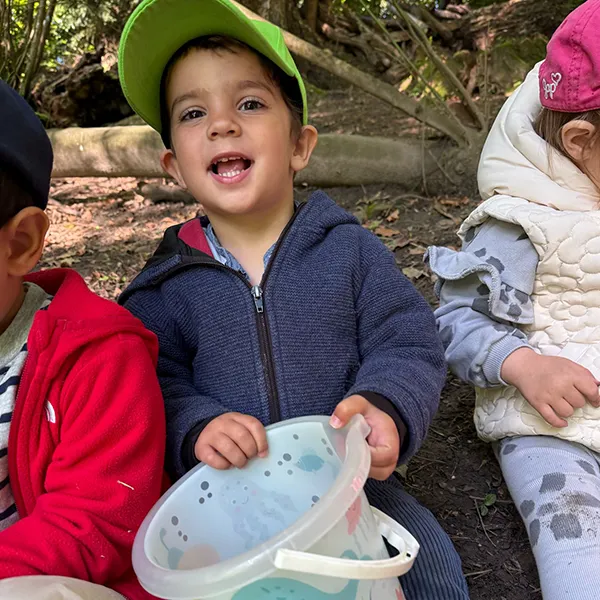 La Crèche Les Petits Acrobates de Lausanne - sortie en forêt